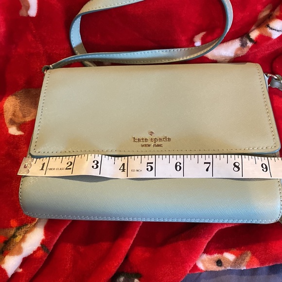 Sea foam green kate spade shoulder bag - Picture 2 of 4
